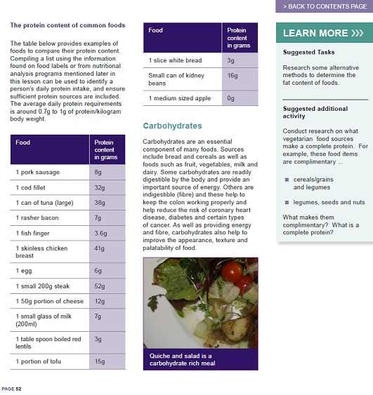 IS FOOD AND NUTRITION A HARD COURSE visual data 3